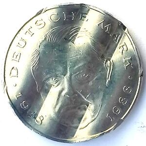 Coin: 2 Mark (2 DM - German mark) (Germany, Federal Republic(1950~2001 ...