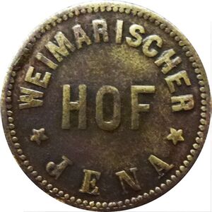 15 Pfennig (Weimarischer Hof)
