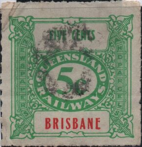 Queensland Railways 5c