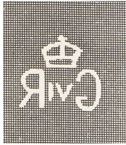 Stamps of Britain, overprinted in black