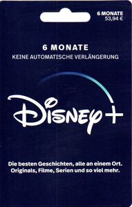 6 Monate Disney