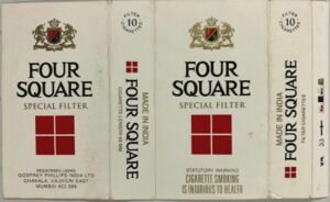 four square cigarette Cigarette Pack: Four Square Special Filter (India, RepublicCol:IN-CT-0037 🚬