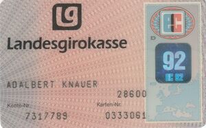Eurocheque 1992
