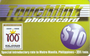 Touchlink Phonecard - Kalayaan