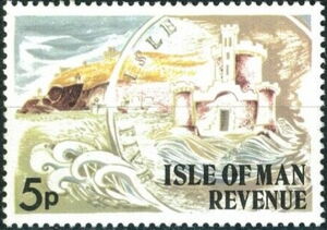 Tower of Refuge, depicted on 5p coin