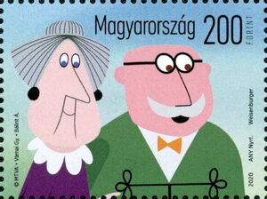 Uncle Károly and Aunt Irma