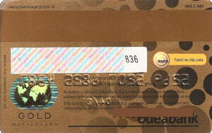 Banka Kartı: Odeabank - Bank'O Card Gold (Odeabank, TürkiyeCol:TR