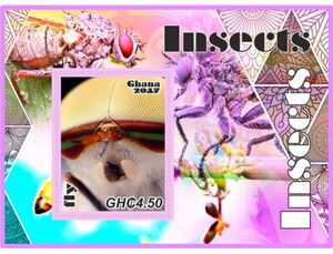 Stamp: Fauna Insects (Ghana: Illegal StampsCol:GH 2017-03/5