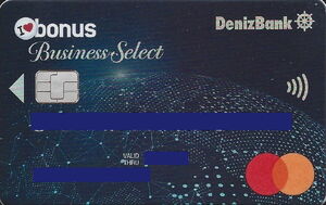 Bank Card: Business Select (Denizbank, Türkiye (Turkey)Col:TR-MC-0529