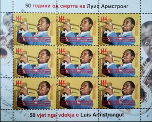 Louis Armstrong, Musician, 50th Anniversary of Death
