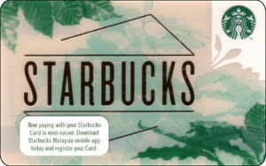 Gift Card: Starbucks (Starbucks, Malaysia(Starbucks) Col:MY-S-6169-19 ...
