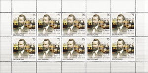 Stamp: Birth Bicentenary of Ludwig Leichhardt (Germany, Federal ...