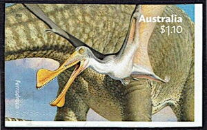 Stamp Ferrodraco (Australia(Dinosaurs of Australia (2022)) SnAU 5507