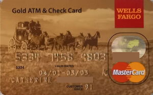 Gold ATM & Check Card