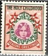 Stamp: Holy Childhood Seasons Greetings (United States of America