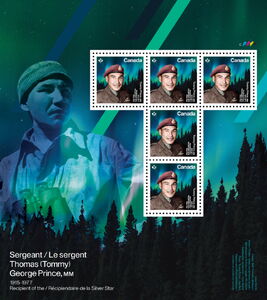 Tommy Prince, Silver Star Recipient