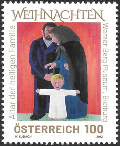 "The Holy Family", by Werner Berg