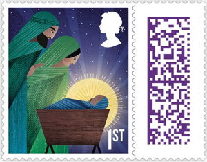 Stamp: Holy Family (United Kingdom of Great Britain & Northern Ireland ...