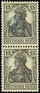 C.I.H.S. Handstamp on "Germania"
