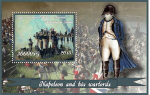 Stamp: Great People Napoleon and his warlords (Guinea: Illegal Stamps ...