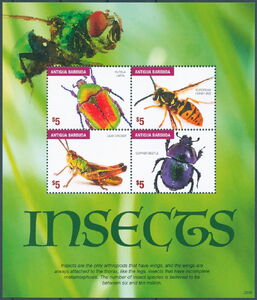 Stamp: Insects (Antigua and Barbuda(Insects (2022)) Sn:AG 3649,Yt:AG ...