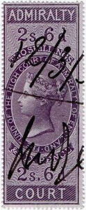Admiralty Court 2/6d