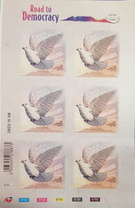 Cape Town 2022 Stamp Expo : Road To Democracy