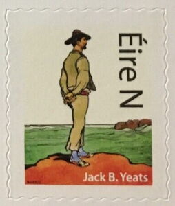 Stamp An Island Man Jack B Yeats Ireland Art On A Stamp Definitive stamp-an-island-man-jack-b-yeats-ireland-art-on-a-stamp-definitive
