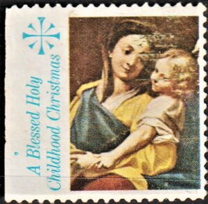 Stamp: Blessed Holy Childhood Christmas Madonna and Child (United