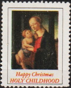 Stamp: Happy Christmas Holy Childhood (United States of America