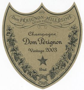 Dom Perignon Label Sticker - Ythoreccio