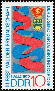 Friendship Festival Between USSR & GDR Youth