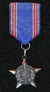 Decoration: Commemorative Medal of Military march Czech Republic (Czech ...