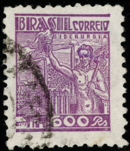 Steel Industry (600 Réis, Medium Smooth paper, Hz WM)