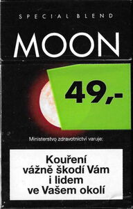 cigarette moon Cigarette Pack: Moon Special Blend (Czech RepublicCol:CZ-CT-0041 🚬
