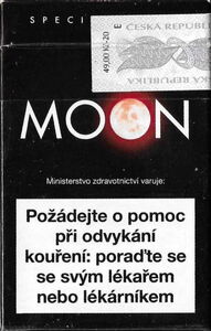 cigarette in czech Cigarette Pack: Moon Special Blend (Czech RepublicCol:CZ-CT-0041 🚬