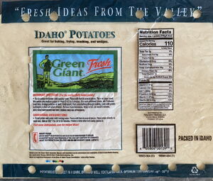 Green Giant Idaho Potatoes