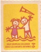 Help Crippled Chiildren Aidez Enfants Malades 1970