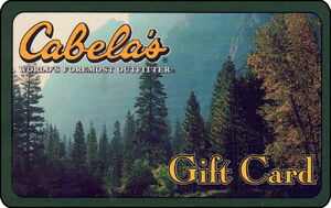 Gift Card: Forest (Cabela's, United States of America(Cabela's) Col:US ...