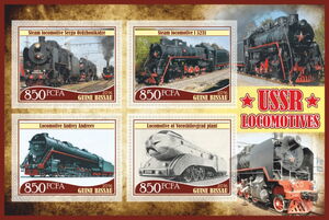 Transport USSR locomotives