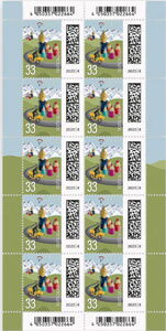 Pencils Forming Small Village