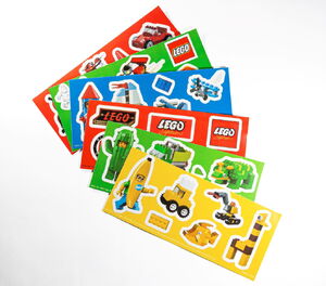 Lego Set: Sticker Sheets (Gear(Stickers) Leg:5007095-1