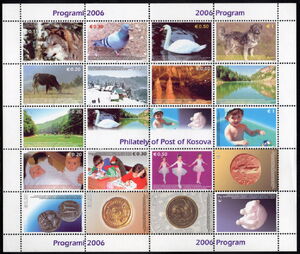 2006 Stamp Issues Sheet