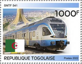 Stamp: Sntf 541 (Togo(African Trains (2022)) Yt:TG 9731