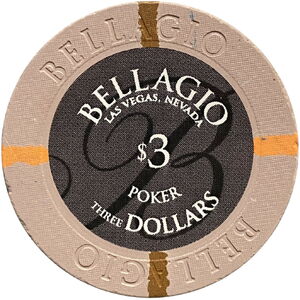 Ficha: Bellagio (Estados Unidos(Casino Chips) Col:US-004715 🪙