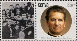 Stamp: St. Don Bosco (Kenya(St. Don Bosco) Mi:KE 1083Zf,Sn:KE 887,Sg:KE ...