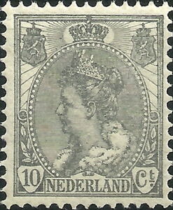 Queen Wilhelmina (1880-1962) - Color Variant