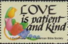 Love is patient and kind