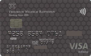 Friedrich Wilhelm Raiffeisen Visa Infinite