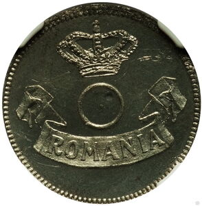 10 Bani (Pattern - White metal)